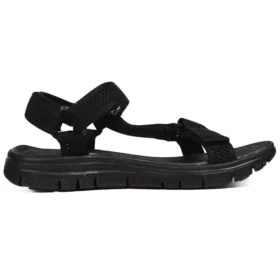 Sport-Freizeit-Sandalen Schwarz