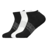 Sport-Socken 3er-Pack „Black White“