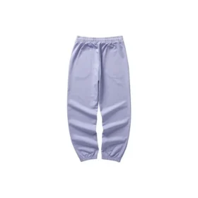 Sport-Strickhose mit Logo-Aufdruck „Purple“