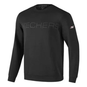 Sport-Sweatshirt mit Logo-Print „Schwarz“