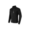 Sportliche Strickjacke mit Stehkragen „Schwarz“