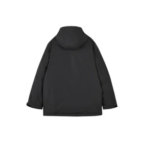 Sports Lifestyle Letter Printed Waterproof Daunenjacke „Black“