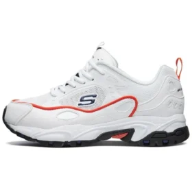Stamina Laufschuhe Weiß/Rot/Schwarz