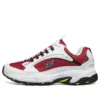 Stamina Laufschuhe Weiß/Schwarz/Rot