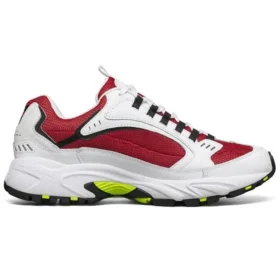 Stamina Laufschuhe Weiß/Schwarz/Rot