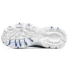 Stamina Low-Top-Laufschuhe Weiß/Blau
