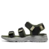 Stamina Sandale „Olive Black“