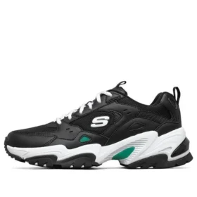 Stamina V2 Low-Top Laufschuhe Schwarz/Grün/Weiß