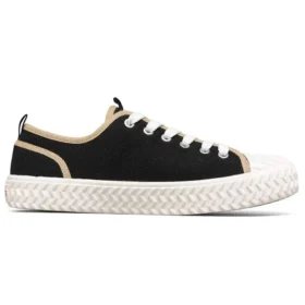 Street Trax Low-Top-Canvas-Schuhe Schwarz