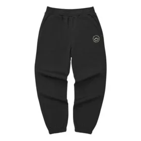 Strick-Jogginghose „Schwarz“