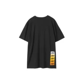 Strick-Sport-T-Shirt mit kurzen Ärmeln „Multi-Color“