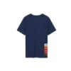 Strick-Sport-T-Shirt mit kurzen Ärmeln „Multi-Color“