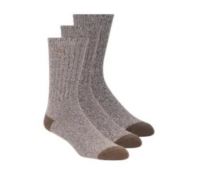 Superweiche Stiefel-Crew-Socken – 3er-Pack