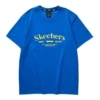 T-Shirt mit Aufdruck „Blue Yellow“
