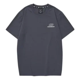 T-Shirt mit Logo-Print „Teal White“