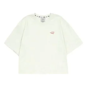 T-Shirt mit Logo-Print „White“