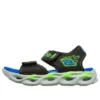 Thermo Splash Slipper Sport Light-Up Sandalen „Black Blue“