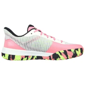 Viper Court Pro Sneaker „Weiß Rosa Schwarz“