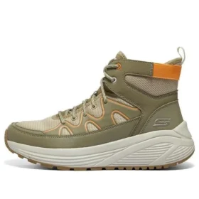 Warm Stiefel „Olive Orange“