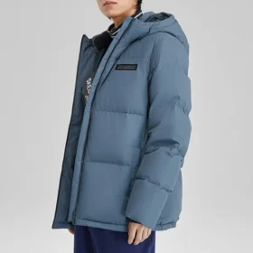 Warme, Waterproof Daunenjacke für draußen „Teal“