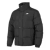 Waterproof Daunenjacke mit Aufdruck „Schwarz“