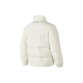 Waterproof Daunenjacke mit Aufdruck „Weiß“