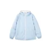 Wendbare Freizeit-Daunenjacke mit Kapuze „White Blue“