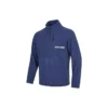 Zip-Jacke mit Buchstaben-Markenlogo-Print „Olivgrün Schwarz Blau“